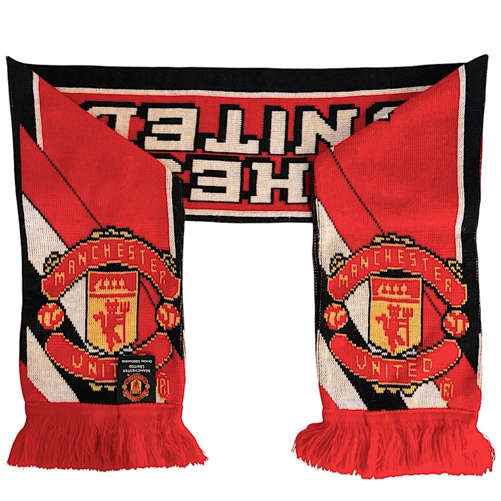 Manchester United Rare Limited Edition Scarf, Official Merchandise, NWOT